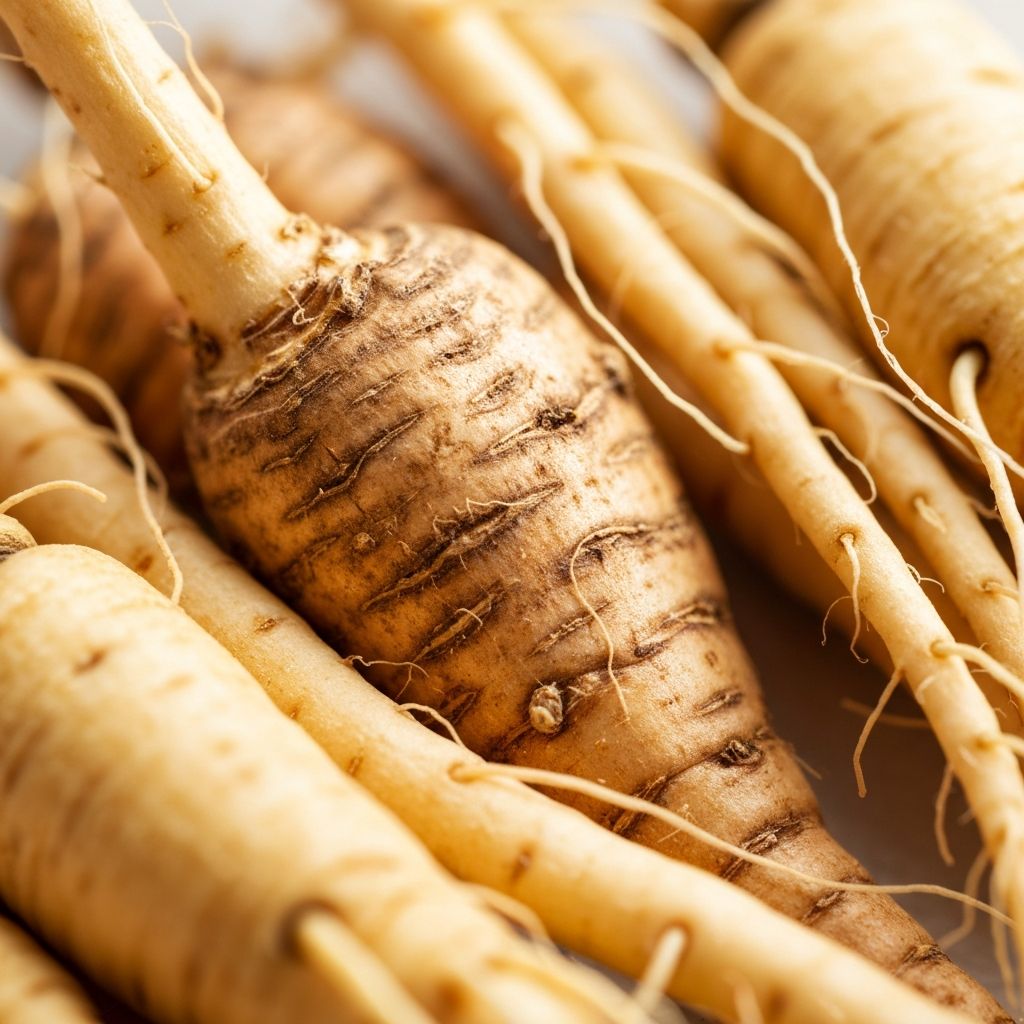 Close-up root texture