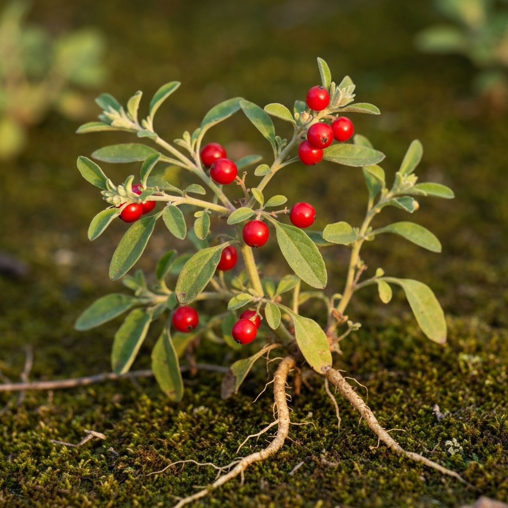 Withania somnifera plant